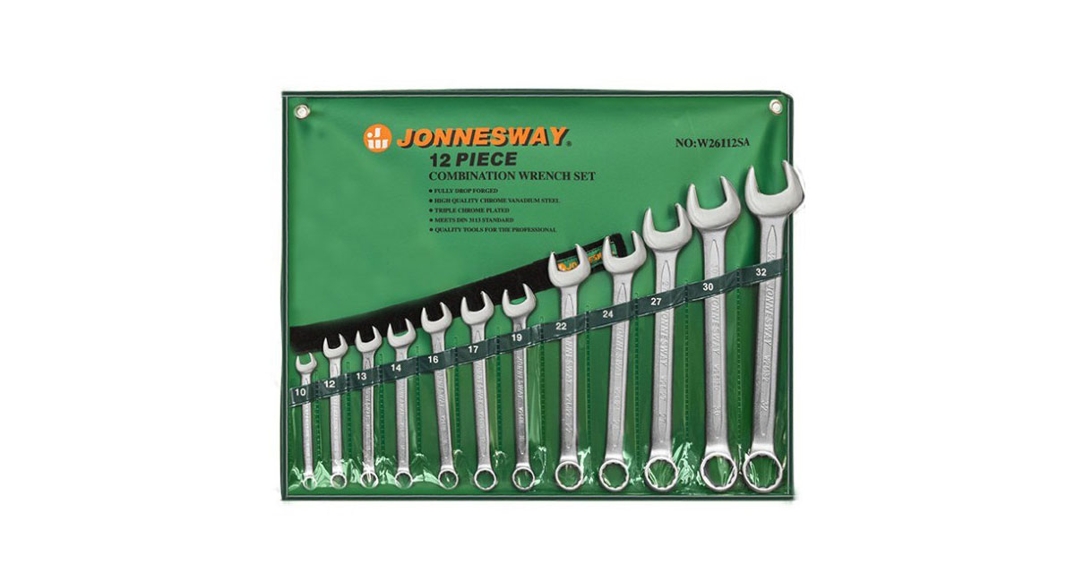 Bộ 12 cờ lê liền tròng hệ mét dải 10 - 32