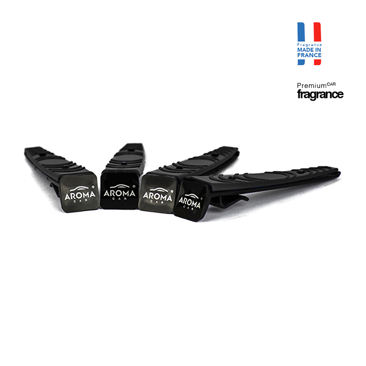 Nước hoa thanh gài cửa gió Aroma Car Clips - Black