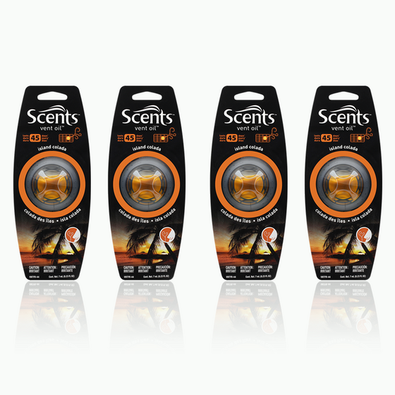 Nước hoa gài cửa gió Scents 1-pack vent oil - island colada