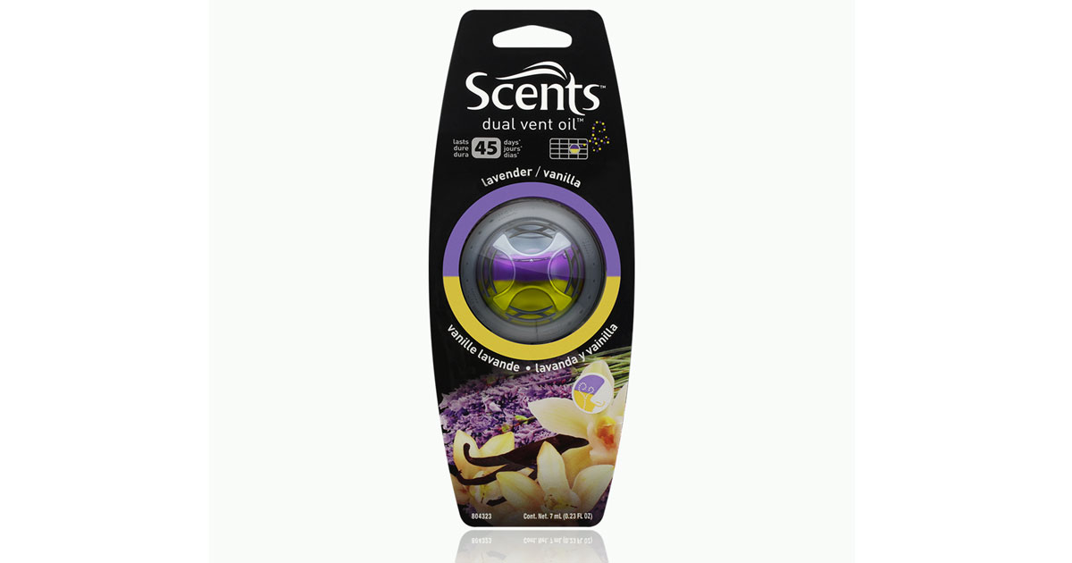 Nước hoa gài cửa gió Scents 1-pack vent oil - lavender /vanilla