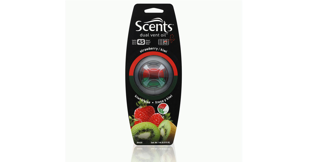 Nước hoa gài cửa gió Scents 1-pack vent oil - strawberry/kiwi