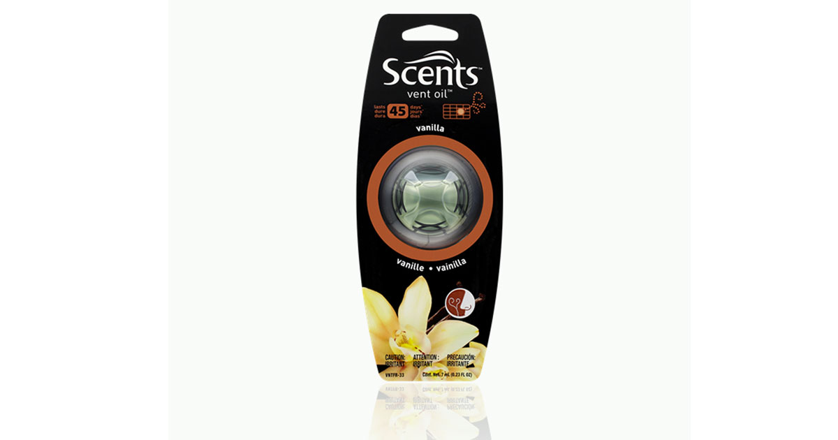 Nước hoa gài cửa gió Scents 1-pack vent oil - vanilla