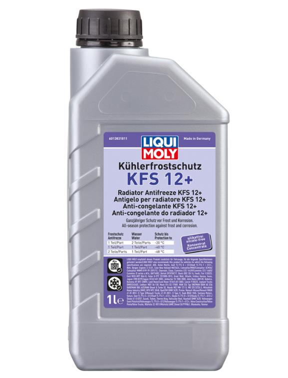 Nước làm mát động cơ Liqui Moly Raditor Antifreeze KFS 12+ 1L T6