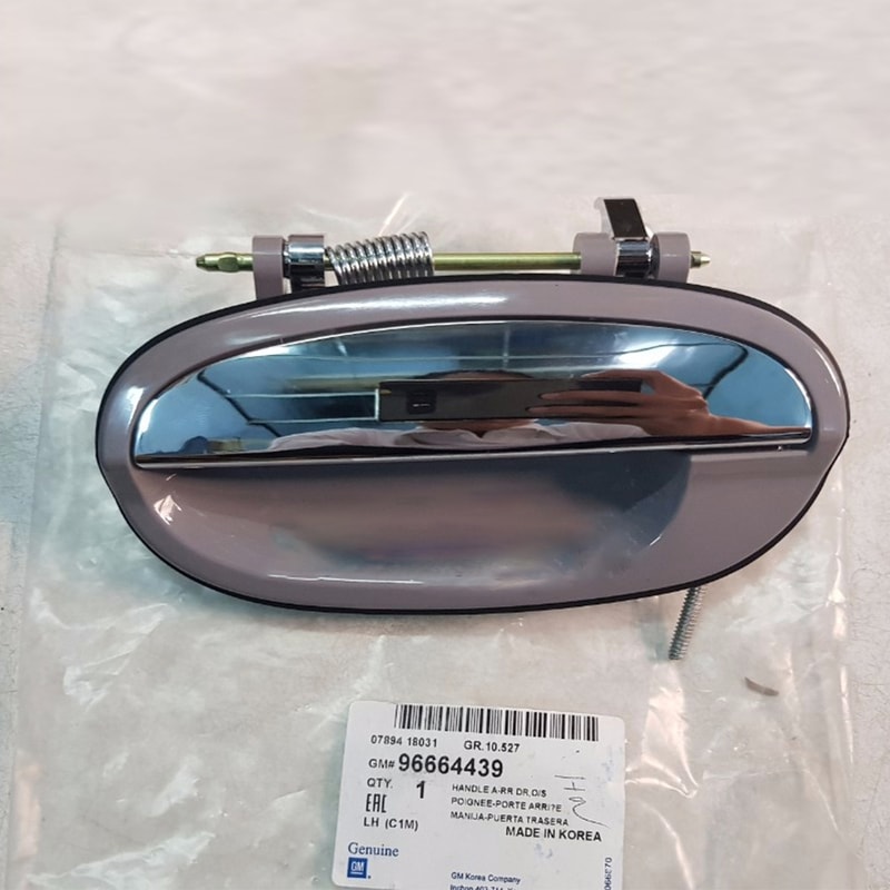 Tay mở cửa ngoài sau Matiz III LH (có mạ)