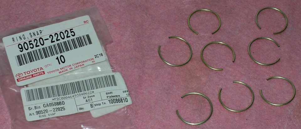 Vòng hãm ắc piston Camry