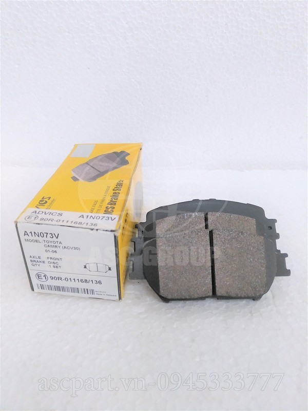 Má phanh trước Camry 2002-2006 acv30 acv31 mcv30