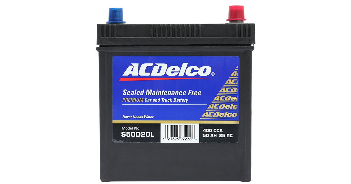 Ắc quy Acdelco 12V-50AH S50D20LH
