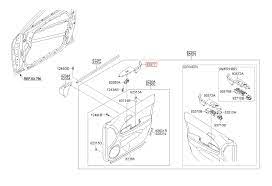Ốp công tắc lên kính trước trong phải Hyundai I30