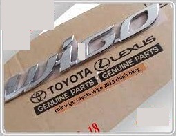 Chữ G Toyota Wigo 2018