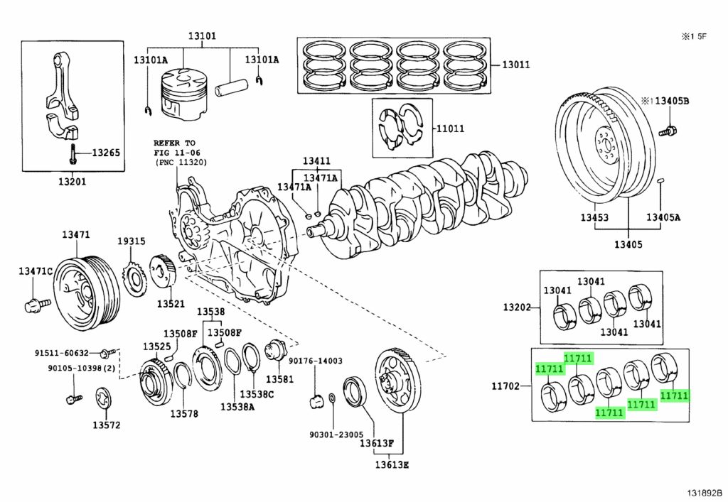 Bạc baile Toyota  Hilux