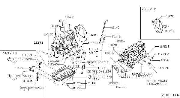 Đáy cacte hộp số Nissan Urvan Z20 - Đáy cacte hộp số Nissan Urvan E24