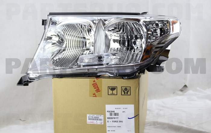 Đèn pha bên trái Toyota Land Cruiser 2008
