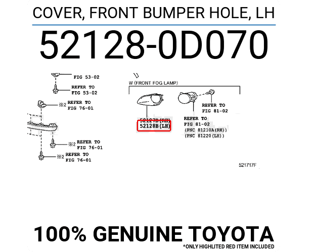Ốp đèn ba đờ sốc trước Toyota Vios 2008