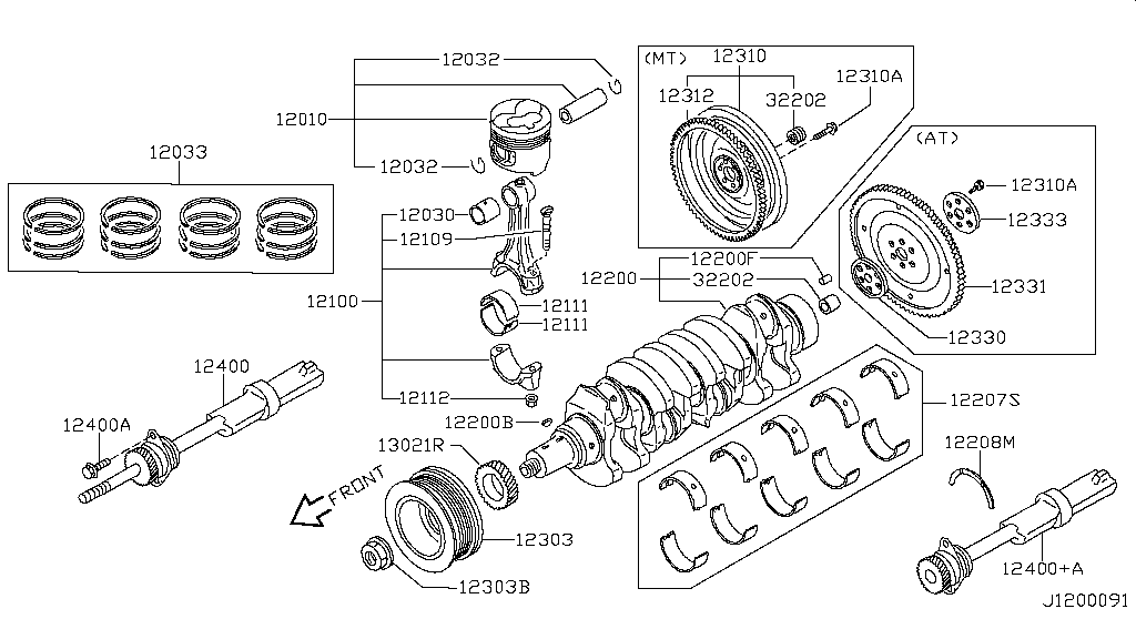 Xéc măng có 0.50 Nissan Patrol Y61 - Xéc măng có 0.50 Nissan Patrol TB45