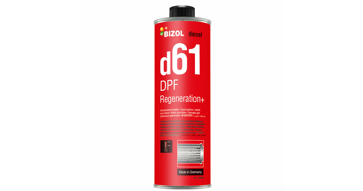 Phụ gia tái tạo bộ lọc DPF BIZOL Regeneration+ d61