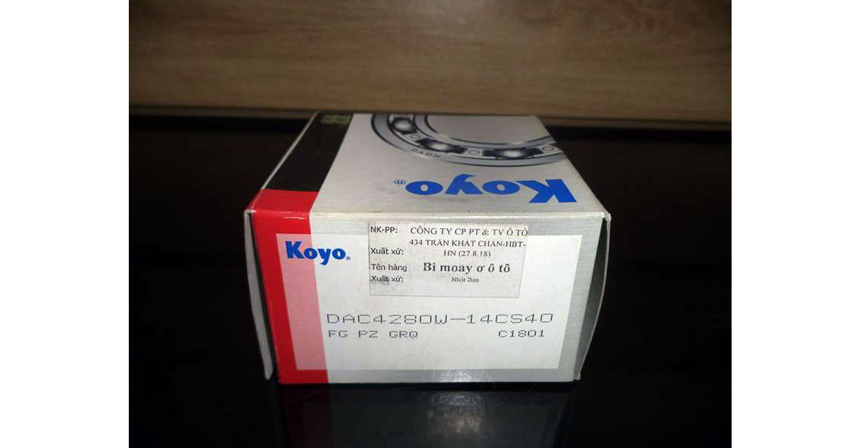 Bi moay ơ trước Koyo Mazda 626