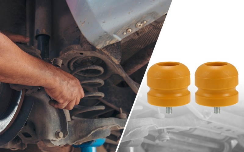 Thay tăm bông giảm xóc mới cho xe ô tô